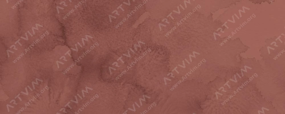 اشمینکه : آبرنگ مستر هورادام : Indian Red