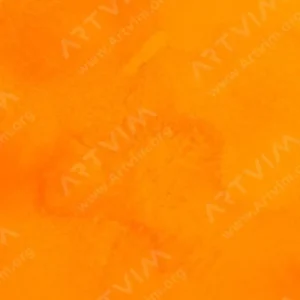 شین‌هان : رنگ ترکیبی آبرنگ و گواش هایبرید : Yellow Orange