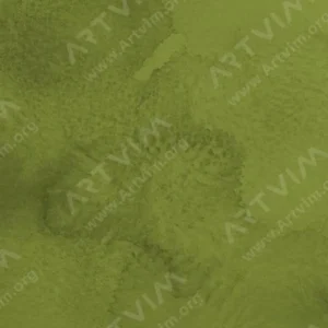 شین‌هان : رنگ ترکیبی آبرنگ و گواش هایبرید : Greenish Yellow