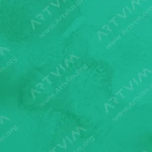 شین‌هان : رنگ ترکیبی آبرنگ و گواش هایبرید : Cobalt Green