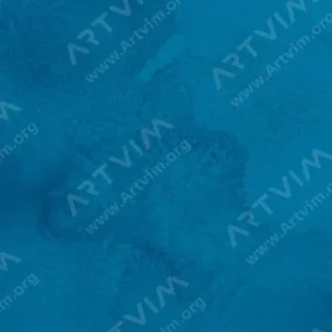 شین‌هان : رنگ ترکیبی آبرنگ و گواش هایبرید : Peacock Blue