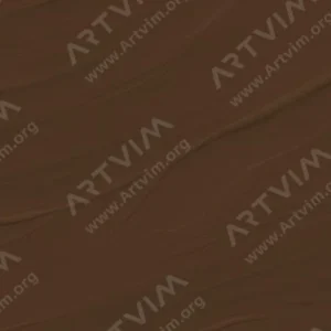 سن‌نلیه : رنگ‌ اکریلیک آبستره : Burnt Umber