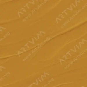 سن‌نلیه : رنگ‌ اکریلیک آبستره : Yellow Ochre