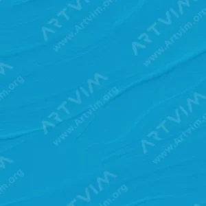 سن‌نلیه : رنگ‌ اکریلیک آبستره : Azure Blue
