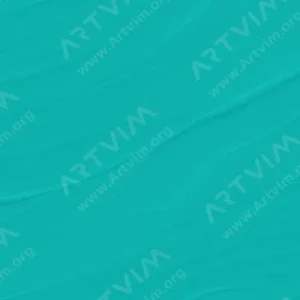 سن‌نلیه : رنگ‌ اکریلیک آبستره : Turquoise