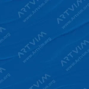 سن‌نلیه : رنگ‌ اکریلیک آبستره : Primary Blue