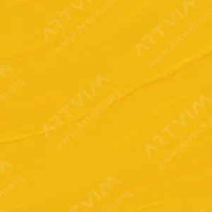 سن‌نلیه : رنگ‌ اکریلیک آبستره : Cadmium Yellow Medium Hue