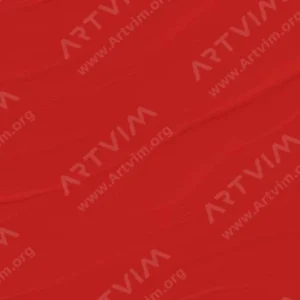 سن‌نلیه : رنگ‌ اکریلیک آبستره : Cadmium Red Light Hue