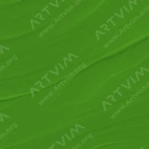 سن‌نلیه : رنگ‌ اکریلیک آبستره : Permanent Green Light