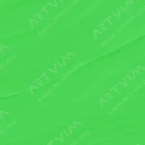 سن‌نلیه : رنگ‌ اکریلیک آبستره : Fluorescent Green