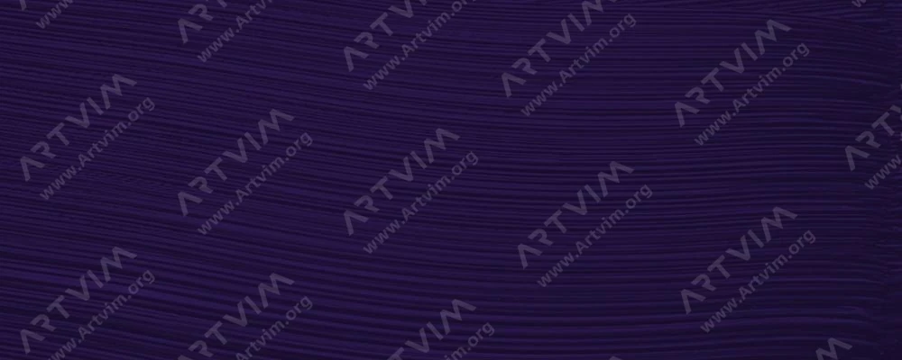 جکسونز: رنگ روغن حرفه‌ای : Ultramarine Violet