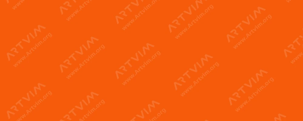 ترنر : گواش-اکریلیک : Permanent Orange