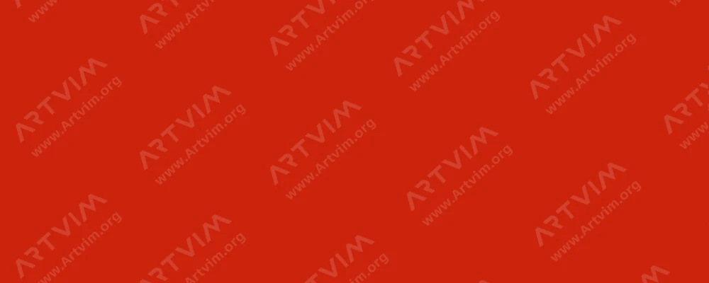 ترنر : گواش-اکریلیک : Permanent Red