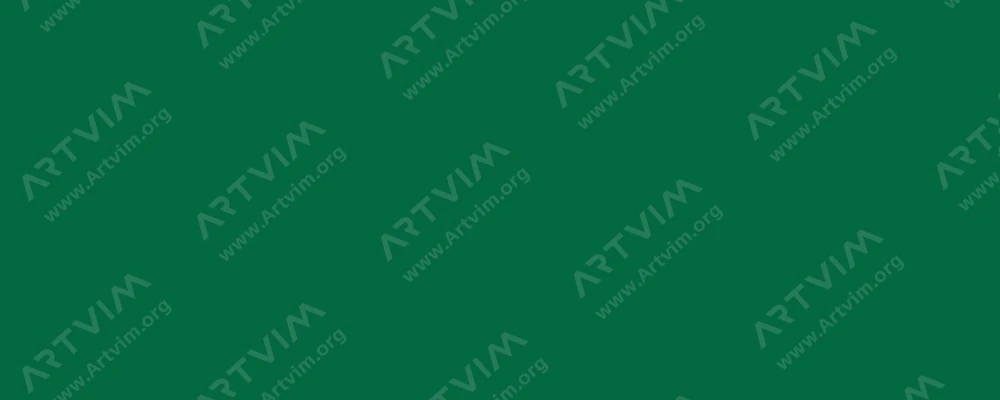 ترنر : گواش-اکریلیک : Permanent Green Middle