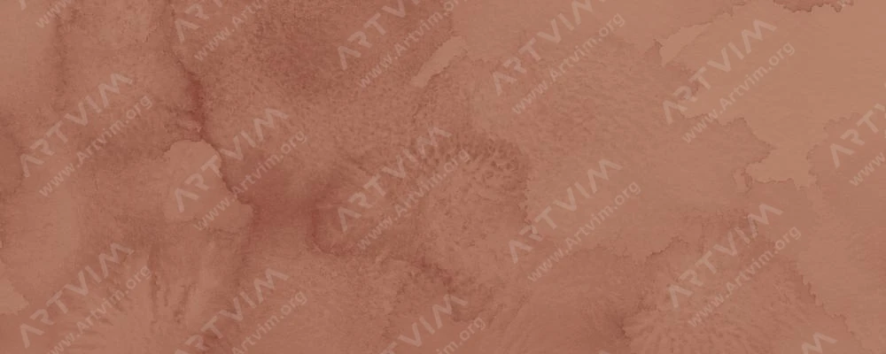 اشمینکه : آبرنگ مستر هورادام : Maroon Brown