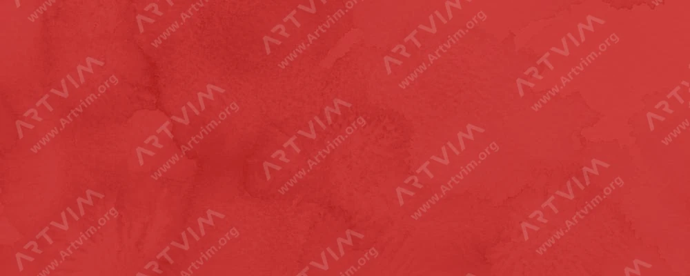 اشمینکه : آبرنگ مستر هورادام : Transparent Red Deep