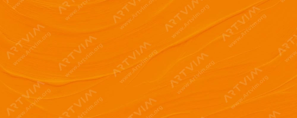 اشمینکه : رنگ‌ اکریلیک مستر غلیظ پریماکریل : Cadmium Orange Hue