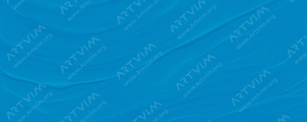 اشمینکه : رنگ‌ اکریلیک مستر غلیظ پریماکریل : Cerulean Blue