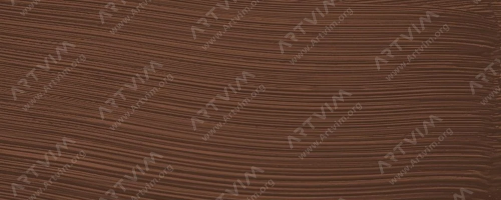 اشمینکه : رنگ روغن آرتیست نرما : Burnt Umber