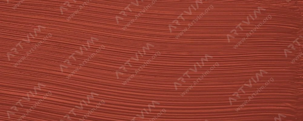 اشمینکه : رنگ روغن آرتیست نرما : English Red