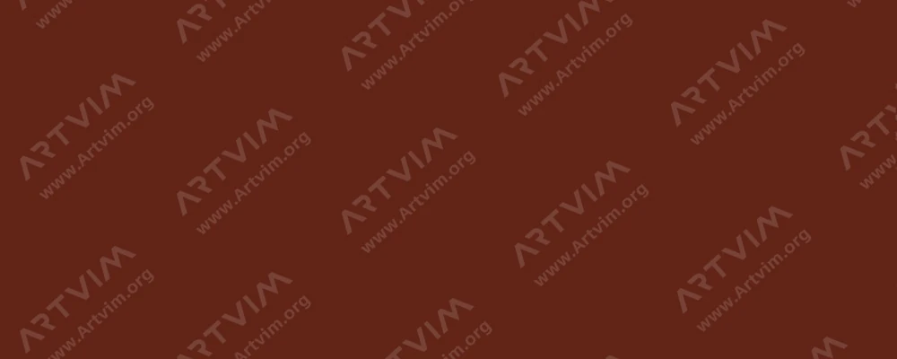 اشمینکه : رنگ روغن محلول در آب نرما بلو : Natural Burnt Sienna