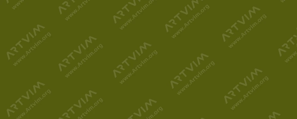 اشمینکه : رنگ روغن محلول در آب نرما بلو : Olive Green