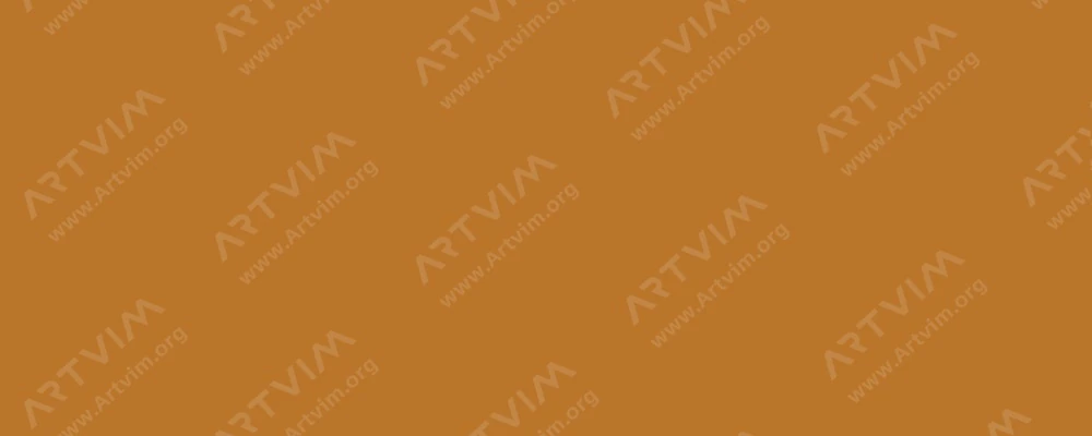 اشمینکه : رنگ روغن محلول در آب نرما بلو : Raw Light Ochre