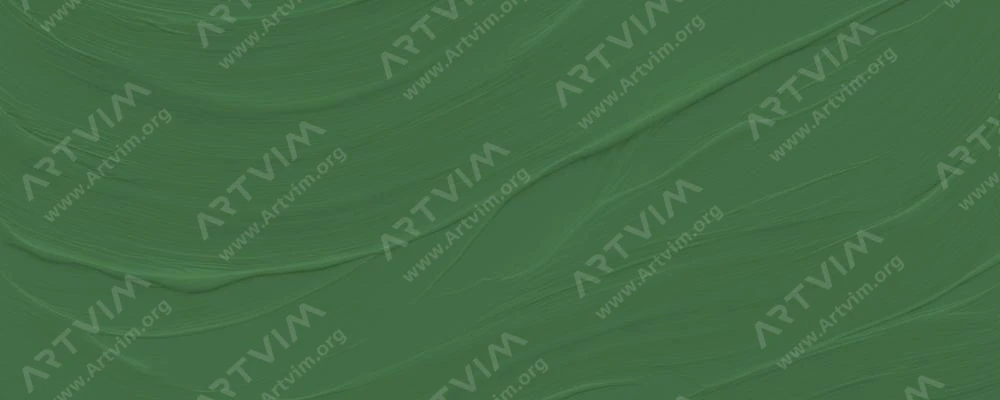 ال بی : رنگ امولسیون وینیل فلاشه : Chromium Oxide Green