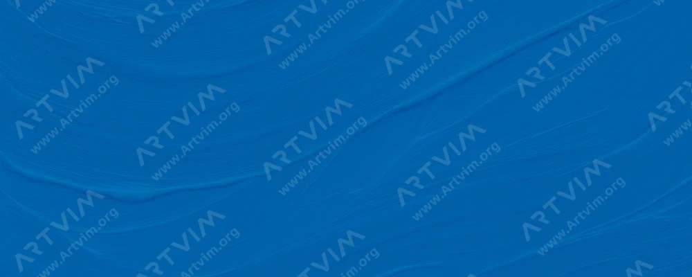 ال بی : رنگ امولسیون وینیل فلاشه : Ocean Blue