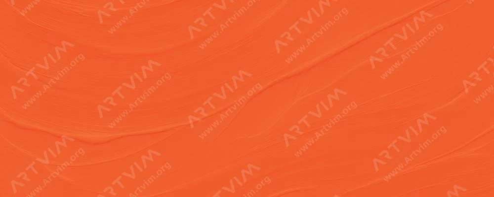 ال بی : رنگ امولسیون وینیل فلاشه : Orange