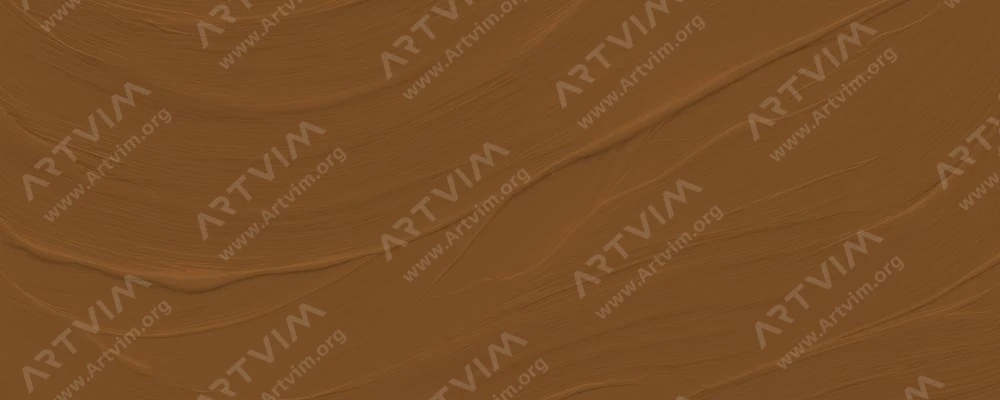ال بی : رنگ امولسیون وینیل فلاشه : Raw Umber