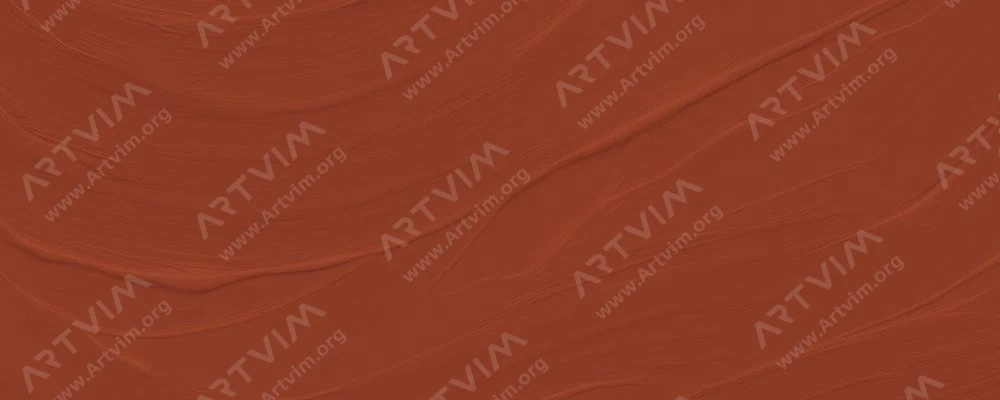 ال بی : رنگ امولسیون وینیل فلاشه : Red Ochre