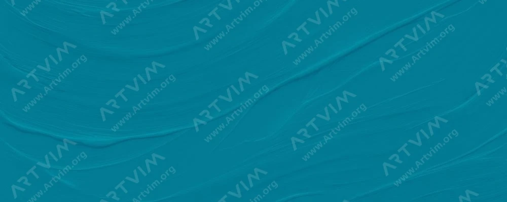 ال بی : رنگ امولسیون وینیل فلاشه : Turquoise Blue