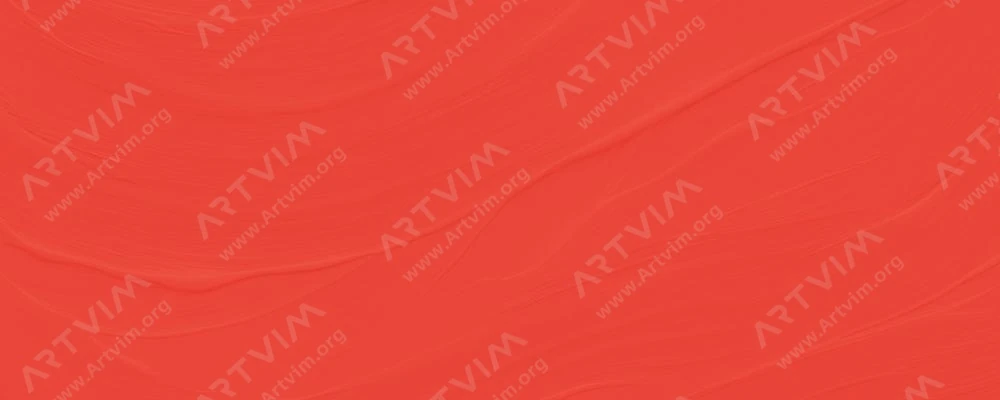 ال بی : رنگ امولسیون وینیل فلاشه : Vermilion Red