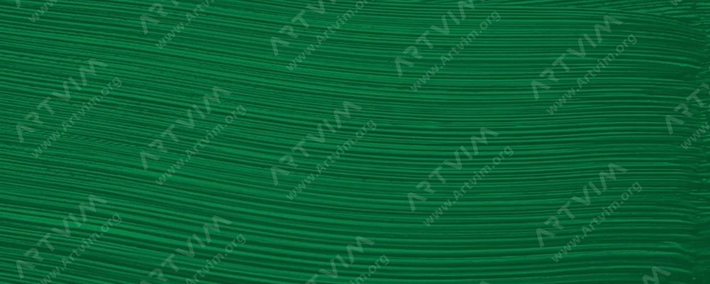 ال بی : رنگ روغن اکسترا فاین : Chrome Green Medium Deep