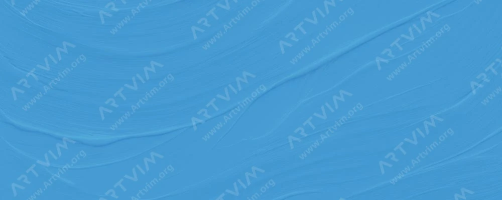 الد هالند: اکریلیک کلاسیک مستر : Blue Medium