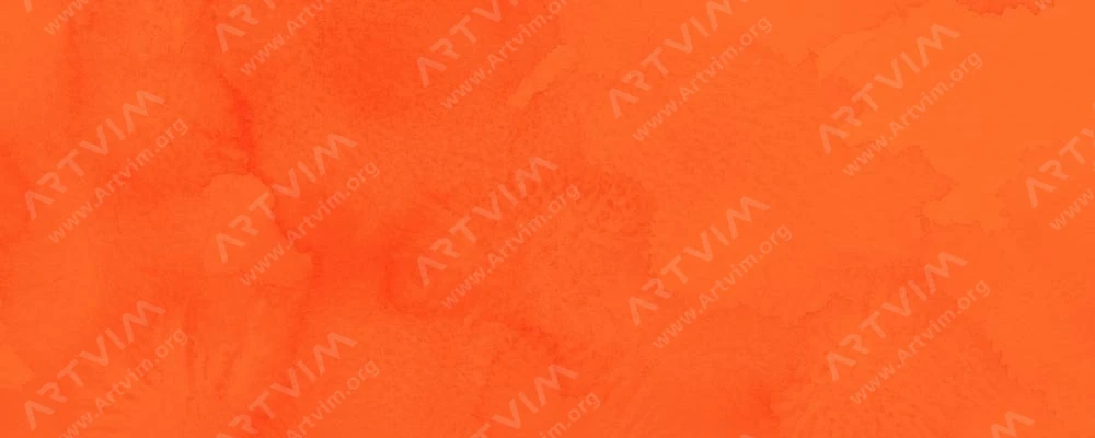 ام. گراهام: آبرنگ آرتیست : Cadmium Orange