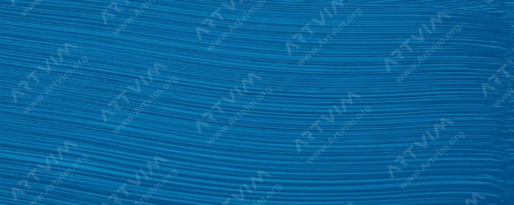 ام. گراهام: رنگ روغن آرتیست : Phthalocyanine Blue