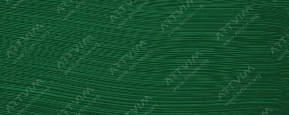 ام. گراهام: رنگ روغن آرتیست : Phthalocyanine Green Yellow Shade