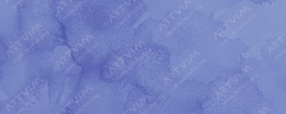 ایسارو : آبرنگ : Agapanthe Blue