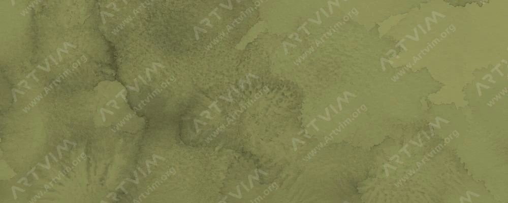 ایسارو : آبرنگ : Olive Green
