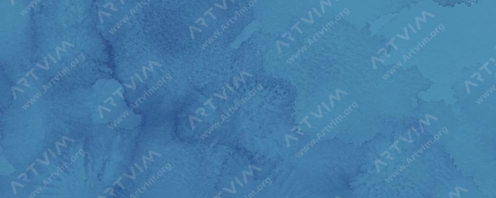 ایسارو : آبرنگ : Phtalo Blue