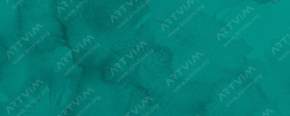 ایسارو : آبرنگ : Turquoise Green