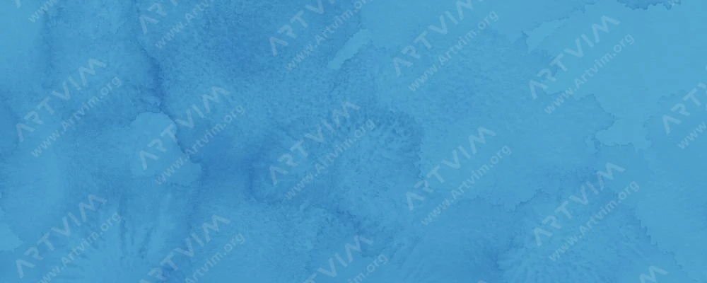 ایگالو : آبرنگ دست ساز : Azurite Hue