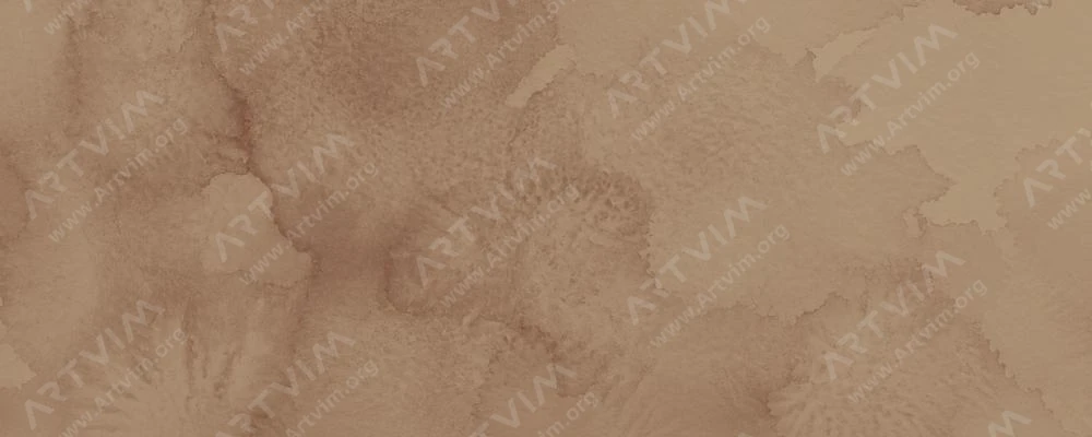 ایگالو : آبرنگ دست ساز : Burnt Umber Brownish