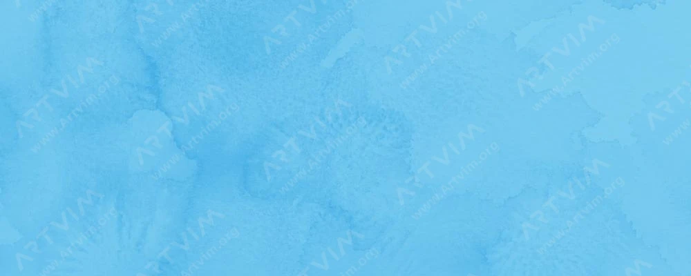ایگالو : آبرنگ دست ساز : Zirconium Blue