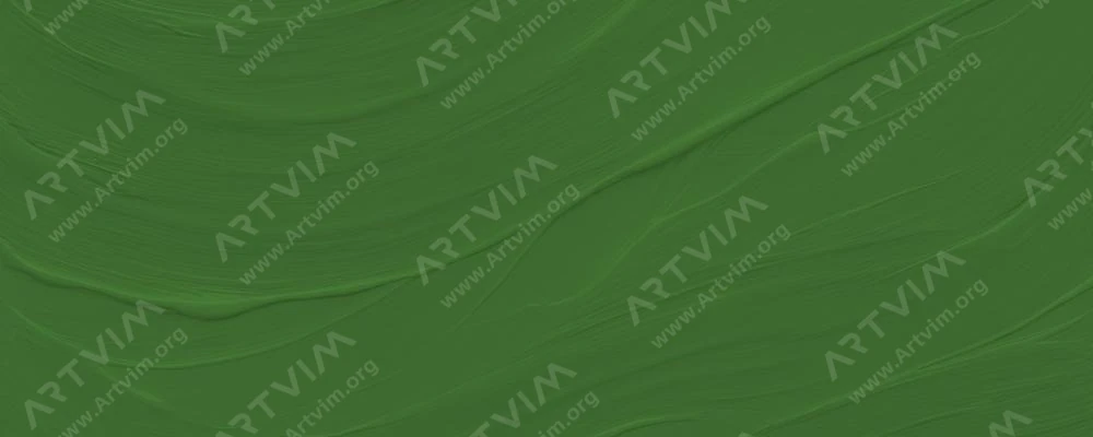 آتلیه : رنگ‌ اکریلیک تعاملی آرتیست : Chromium Green Oxide