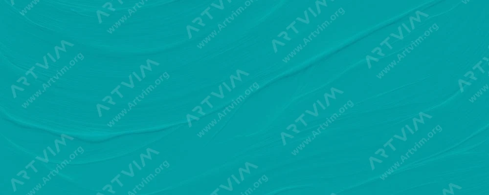 آتلیه : رنگ‌ اکریلیک تعاملی آرتیست : Cobalt Turquoise Light