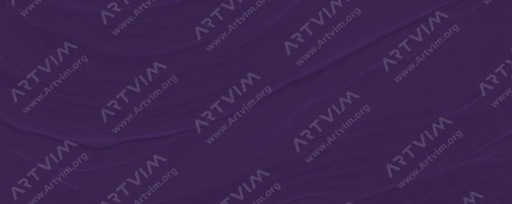 آتلیه : رنگ‌ اکریلیک تعاملی آرتیست : Dioxazine Purple