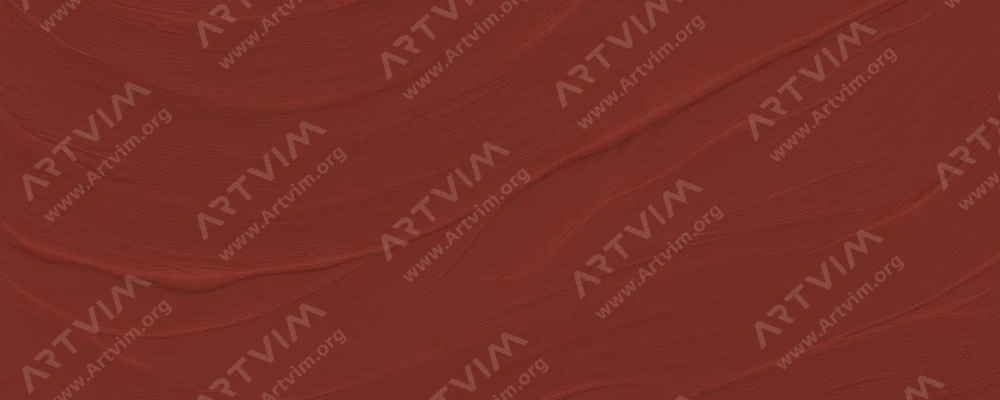 آتلیه : رنگ‌ اکریلیک تعاملی آرتیست : Indian Red Oxide